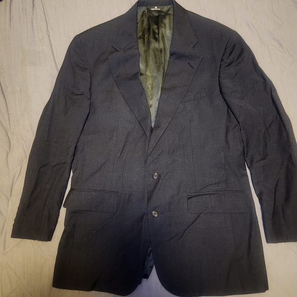 Polo University Club By Ralph Lauren Men's Wool Navy Blazer Size 42 Made In USA - Picture 1 of 8